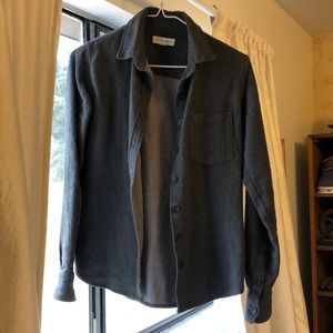 Tradlands dark grey flannel